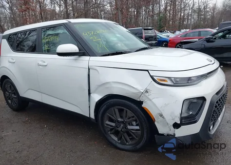 2021 Kia Soul Ex из США, поврежденный, VIN KNDJ33AU2M7775458